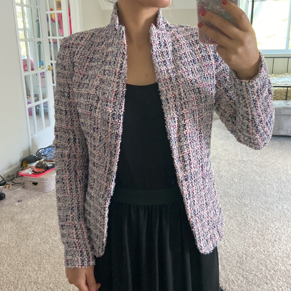 Truth and Pride tweed jacket. Xs